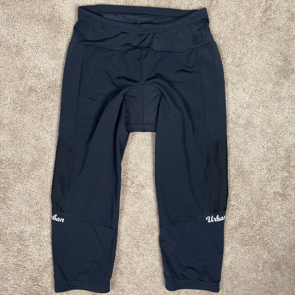 Urban Cycling Apparel Pants Womens XL Black Padded Bike Cycle Sport Athletic